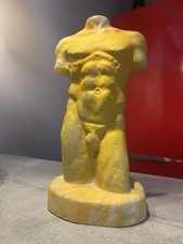 sculpture buste Homme Nu Pâte