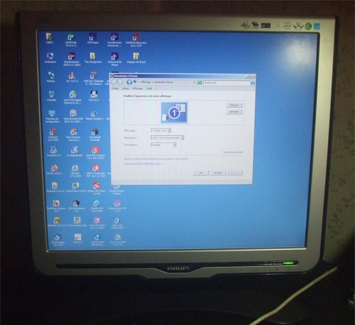Moniteur écran lcd philips - moniteur,