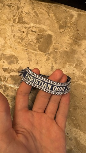 Dior bracelet amitié tissu