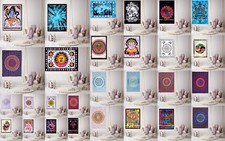 Mandala Indien Tapisserie