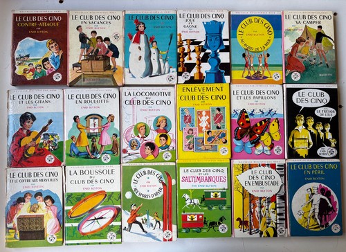 Lot livres club - club, cinq
