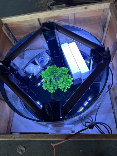 Circle table aquarium - circle,
