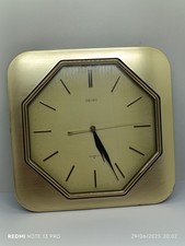 Seiko horloge murale Dorée