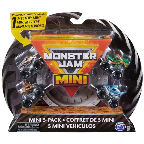 Monster jam lot mini - jam, 5