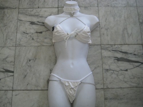 New 2pc white pvc - white,