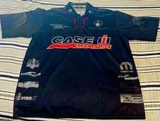 NHRA Brian Thiel RACING Crew XL Shirt CASE AGRICULTURE Jersey NITRO Funny Car