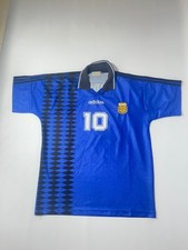 camiseta fútbol SELECCION ARGENTINA away ADIDAS 1994 #10 maradona t4 (10/10)
