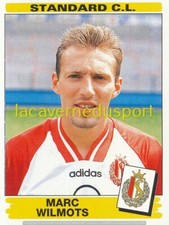308 MARC WILMOTS # STANDARD LIEGE STICKER PANINI FOOTBALL BELGIQUE 1995 1996