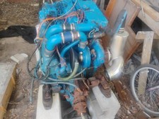 Perkins T6354.4 , 240 HP  Marine Diesel Engine with Transmission RUNS PERFECT