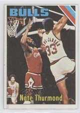1975-76 Topps (Guarding ) Nate Thurmond (Guarding ) Kareem Abdul-Jabbar #85 HOF