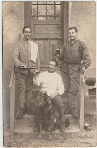 Carte photo groupe - photo, de