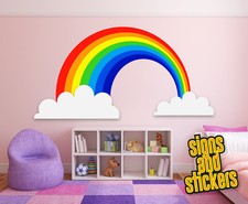 Autocollant mural arc-en-ciel
