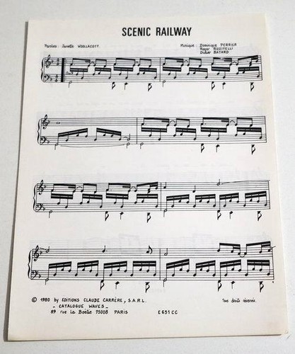Partition sheet music janette - sheet,