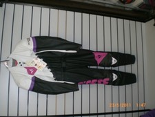 Combinaison Cuir de Moto Dainese 54 Résolution de Roulement