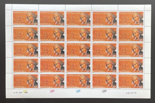 Mali 1986 535 planche - yt,