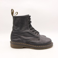 Doc Dr. Martens 1460 Women's Size 7 Nappa Black Leather Lace up Boots 11822002