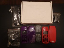 Vintage Générique Nokia 3310/3410 Téléphone Portable Accessoire 5 Objet Lot Tôt