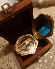 Rare Boussole Marine Compas De