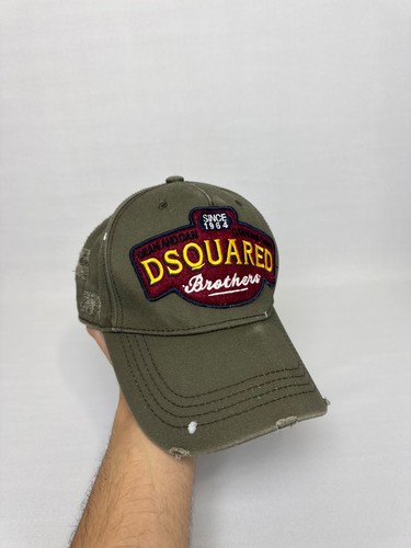 Dsquared2 hat cap khaki - cap, olive