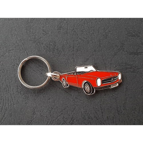 Porte clés profil - profil, mercedes