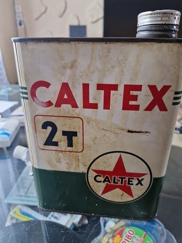 Ancien bidon caltex temps - 2,