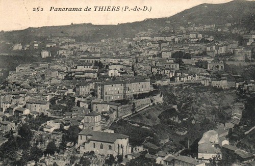 Cpa thiers - (puy, de