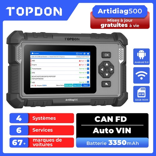 Topdon ad500 valise diagnostic - ad500,