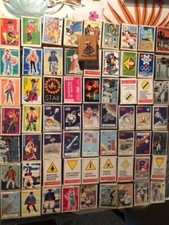collection 57 empty matchboxes 