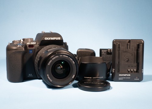 Olympus evolt 500 dslr - olympus, e-500