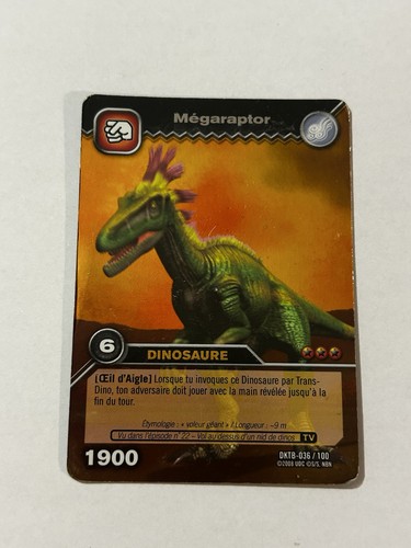 Dinosaur king mégaraptor - king,