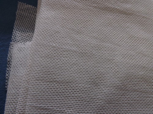 Morceaux tulle nu - tulle, de