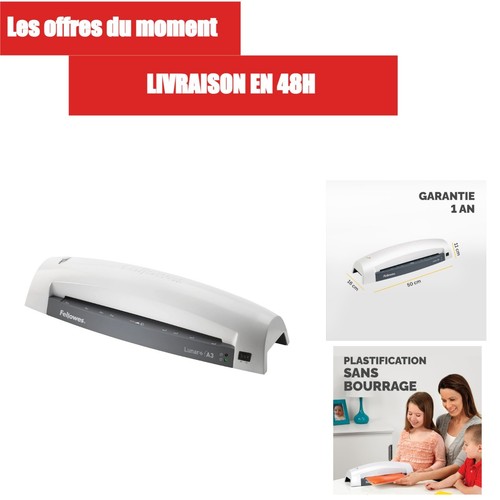 Fellowes plastifieuse lunar - plastifieuse, a3