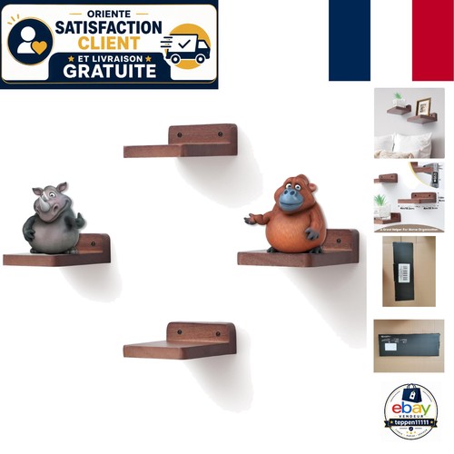 étagères flottantes carrées - Étagères,