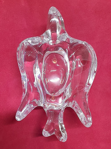 Cendrier vide poche - cendrier, cristal