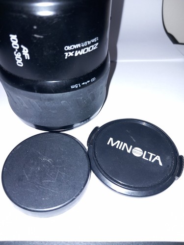 Objectif minolta 100 - objectif, af
