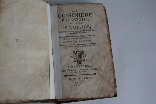 Livre cuisinière - livre, la