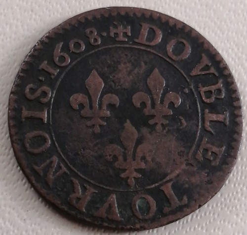 Monnaie royale française 1608 - royale,