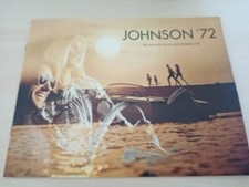  1972 Vintage Catalogue Boats JOHNSON OUTBOARDS Engines Navigation
