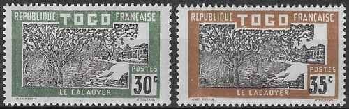 Timbres flore cacaoyer - timbres,