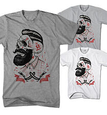 T-shirt Homme Deep Cut Hipster Coiffure Homme Punk Barbe Party Club Neuf DC16217