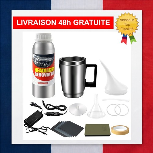 Kit rénovation phare voiture - kit,