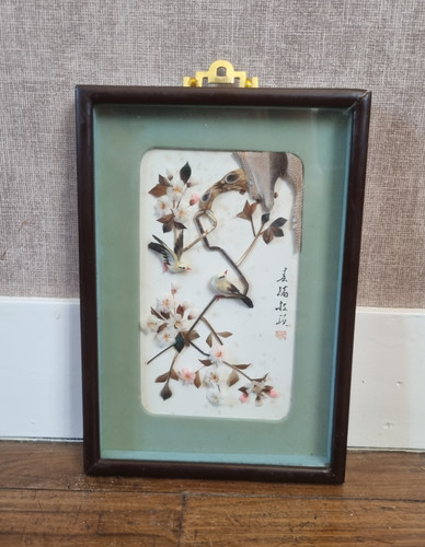 Diorama chinois vintage - vintage, sous