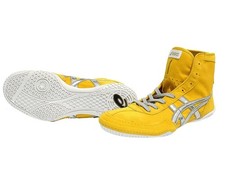[EN STOCK] Chaussures de lutte Asics High-Cut jaune/solveur/gris commande...
