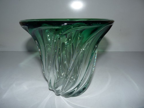 Ancien vase cristal - ancien,