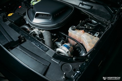 Vortech avec intercooler - intercooler, si