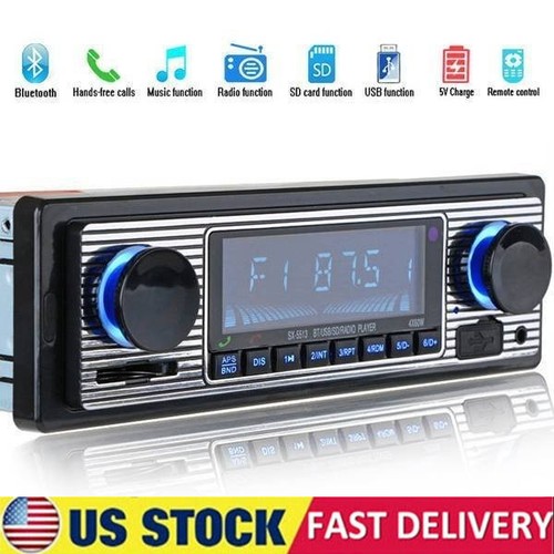 Bluetooth vintage car radio - vintage,