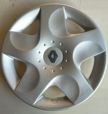 LOT DE 4 ENJOLIVEURS RENAULT NEW TWINGO 2007 POUR JANTES 14" AVEC LOGO