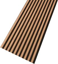 240x53cm(2x26,5cm) Lamelles Acoustiques sur Feutre Noir  Panneaux Muraux
