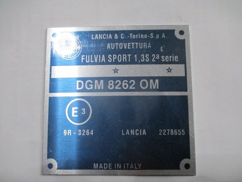 Lancia fulvia sport 2e - sport,
