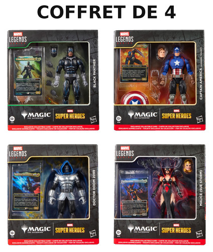 Lot coffrets marvel legends - lot,